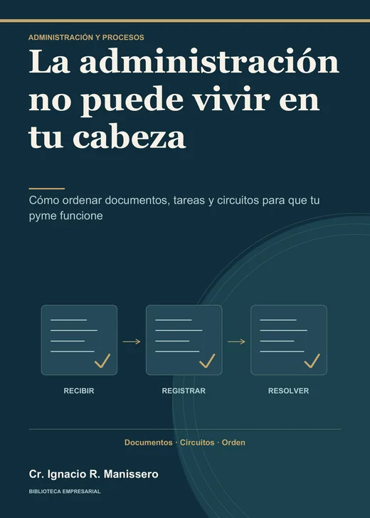 Portada de La administración no puede vivir en tu cabeza