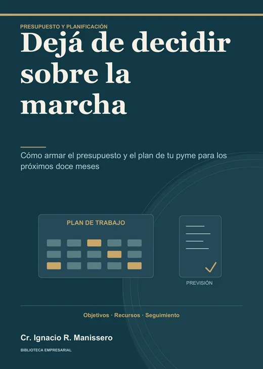 Portada de Dejá de decidir sobre la marcha