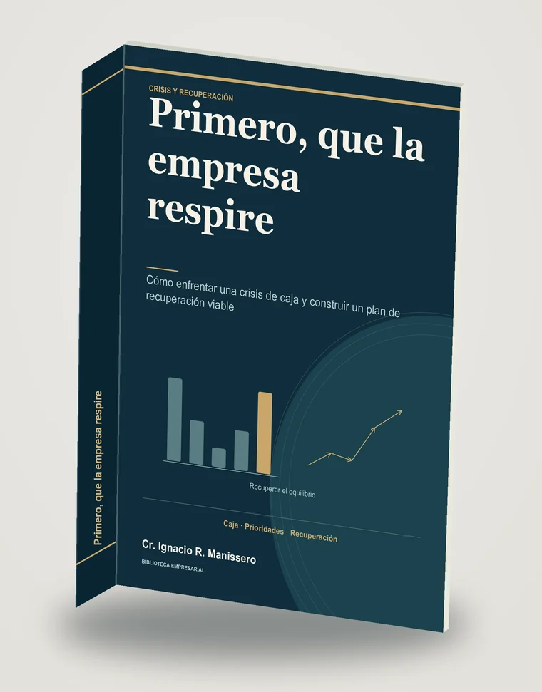 Presentación de la portada de Primero, que la empresa respire
