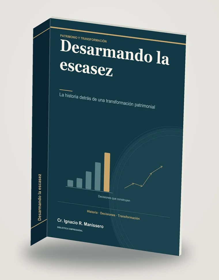 Presentación de la portada de Desarmando la escasez
