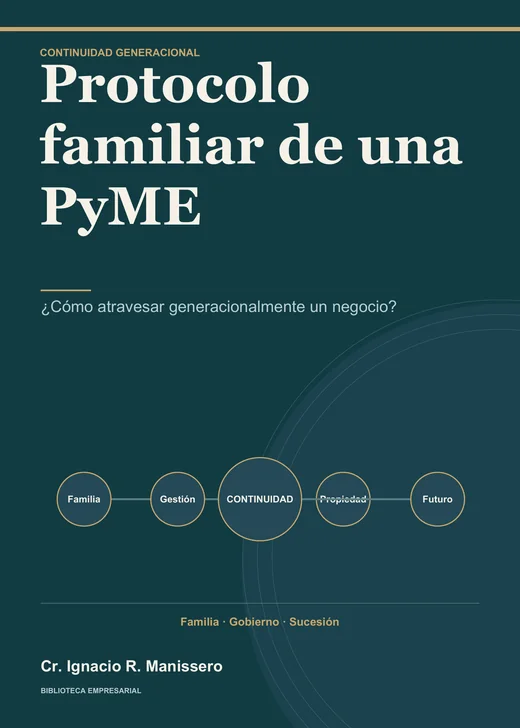 Portada de Protocolo familiar de una PyME