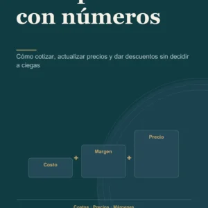 Poné precio con números