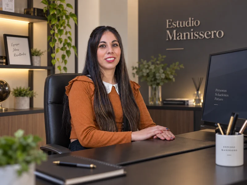 Valeria Palmero, profesional asociada de Estudio Manissero